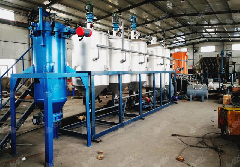 Mustard Oil and Cake Manufacturing Unit